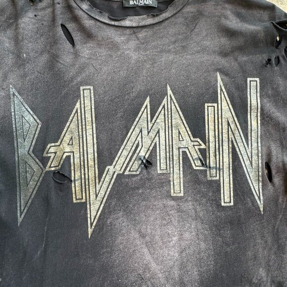 Balmain T Shirt - Dress Women Style Size 34 - Picture 3 of 10